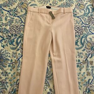 J Crew Cameron pants light pink